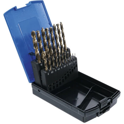 BGS TECHNIC Coffret De 7 Forets ø 1 A 10 Mm Hss-g Cobalt (5%) M35, Meches 4 BGS TECHNIC Coffret De 7 Forets ø 1 A 10 Mm Hss-g Cobalt (5%) M35, Meches – Image 2