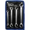 BGS TECHNIC CLES A TUYAUTER COTES AUX POUCES - SAE - IMPERIALES 4 CLES -BGS TECHNIC Soldes 7648665 1